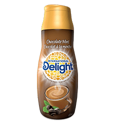 Mint chocolate coffee creamer