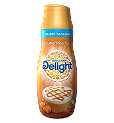 Fat free camarel macchiato coffee creamer