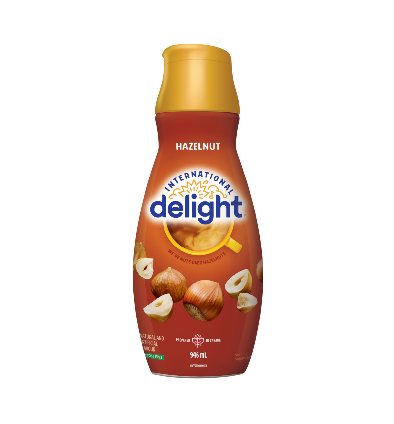 hazelnut coffee creamer