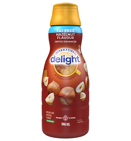 fat free hazelnut coffee creamer