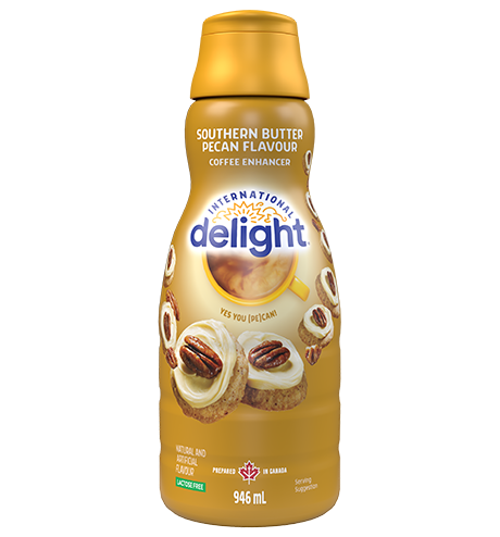 Southern Butter Pecan coffee creamer