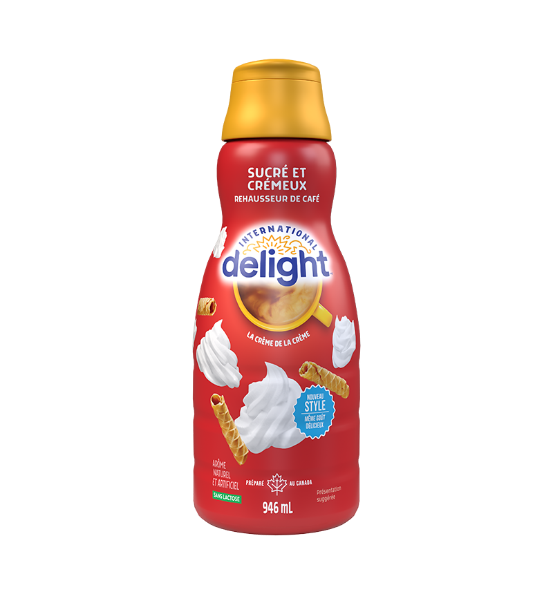 Crème à café Sucré et crémeux