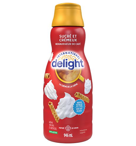 Crème à café Sucré et crémeux