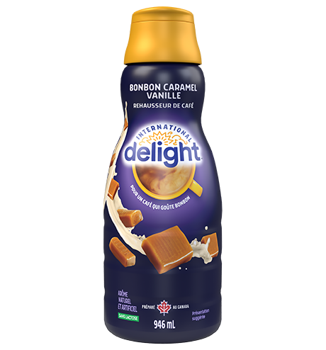 Crème à café Bonbon caramel vanille