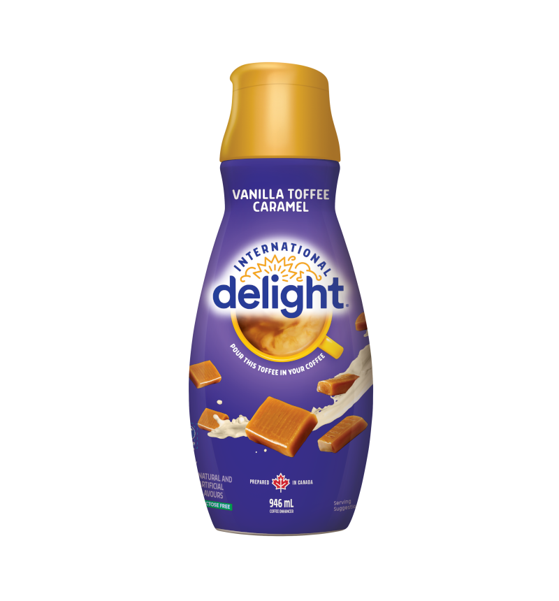 Vanilla Toffee Caramel Coffee creamer