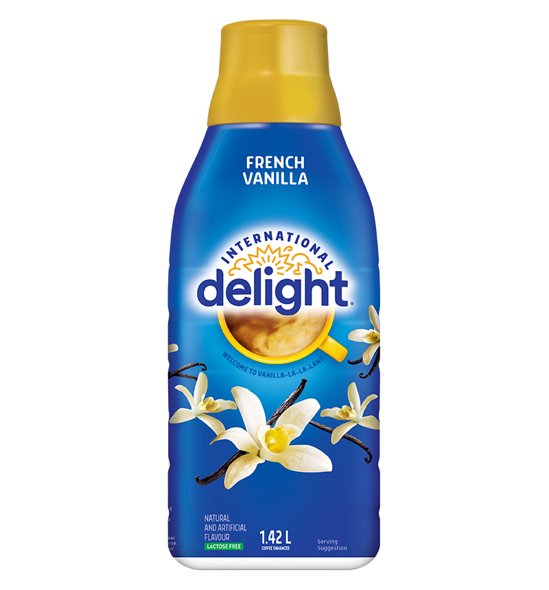 French vanilla coffee creamer