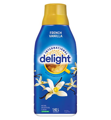 French vanilla coffee creamer