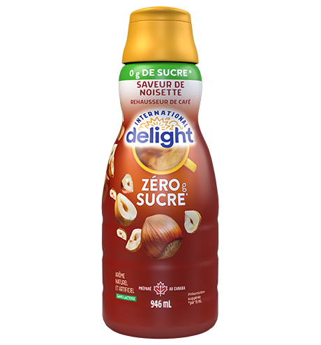 Crème à café zéro Sucre Noisette