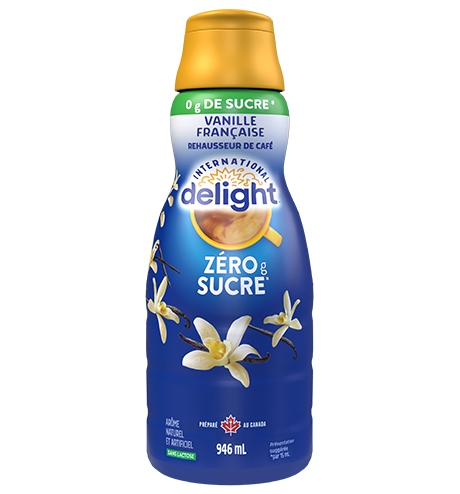 Crème à café zéro Sucre Vanille Française