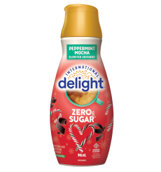 Sugar-free peppermint mocha coffee creamer
