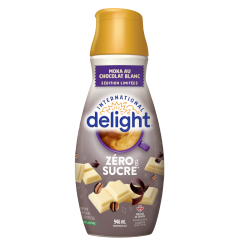 crème à café moka chocolat blanc sans sucre