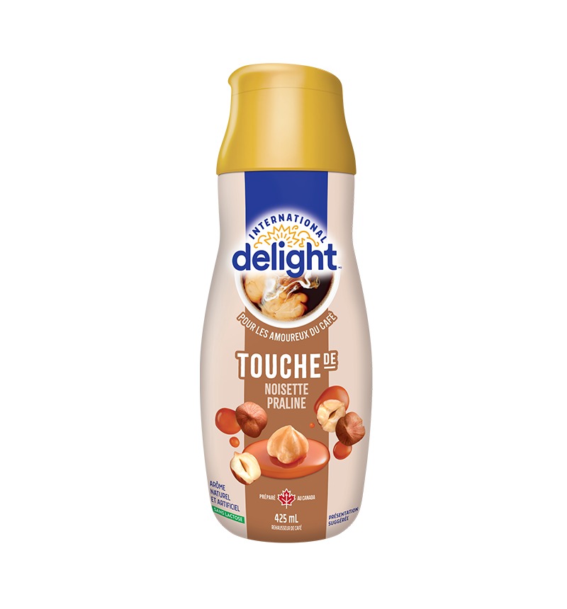 Rehausseur de café noisette praliné