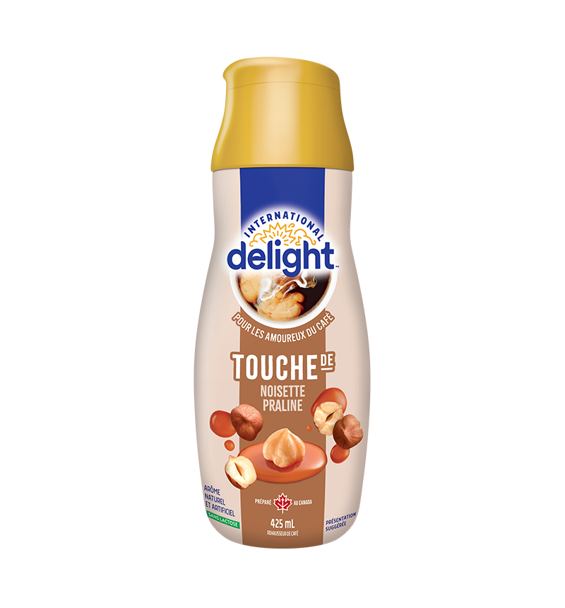 Rehausseur de café noisette praliné