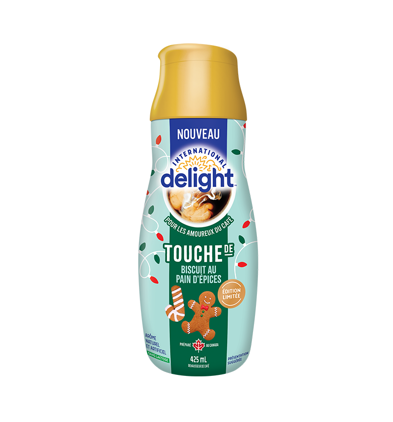 Rehausseur de café touche de biscuit au pain d’épices