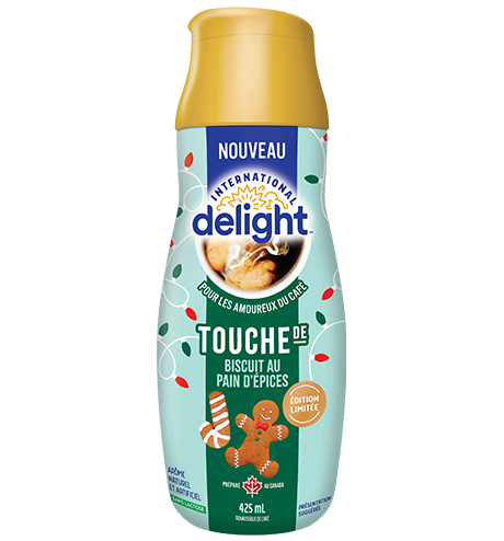 Rehausseur de café touche de biscuit au pain d’épices