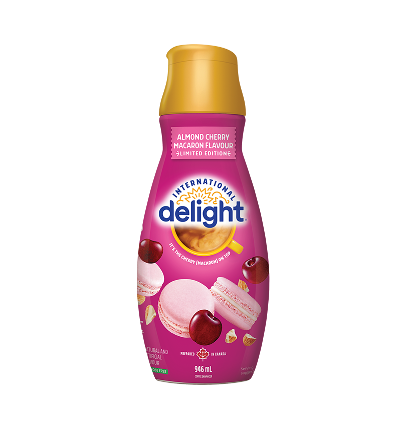 Almond Cherry Macaron