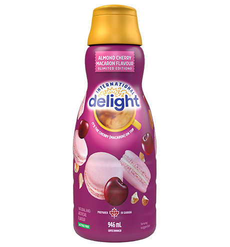 Almond Cherry Macaron