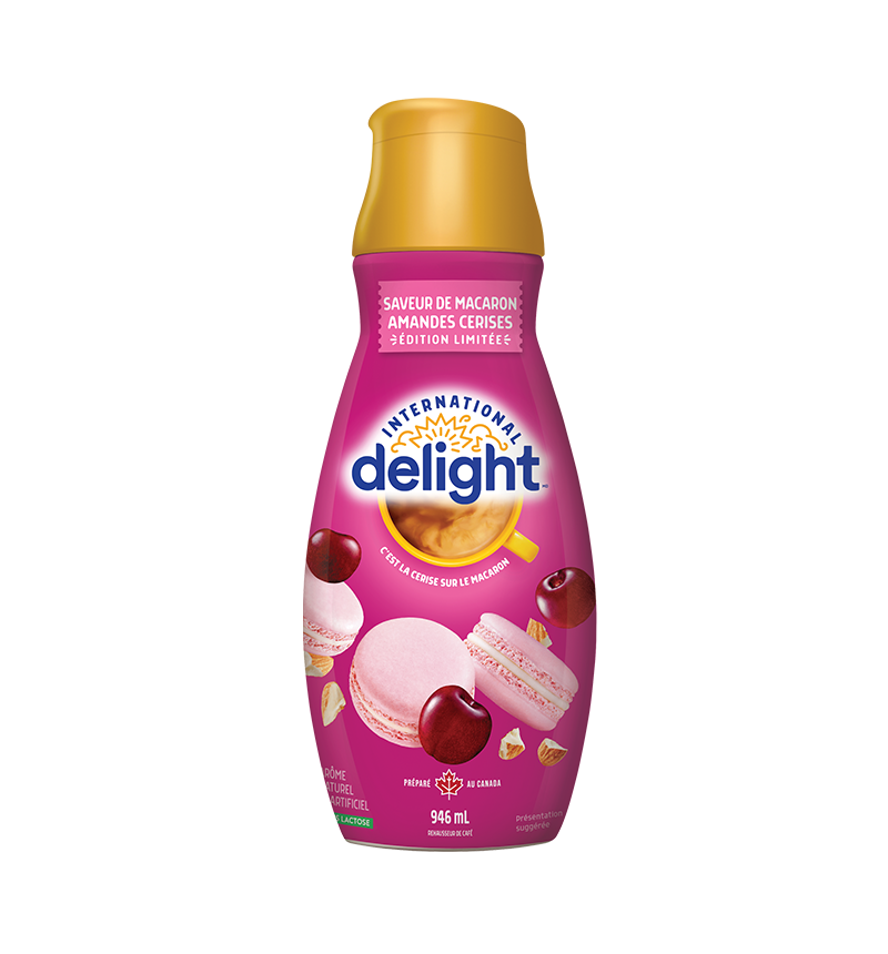 Almond Cherry Macaron